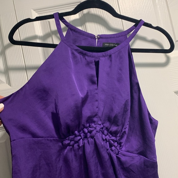 The Limited Purple Key Hole Blouse - Picture 5 of 13